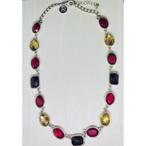White House black market stone Necklace,WHBM necklace, WHBM stone necklace,